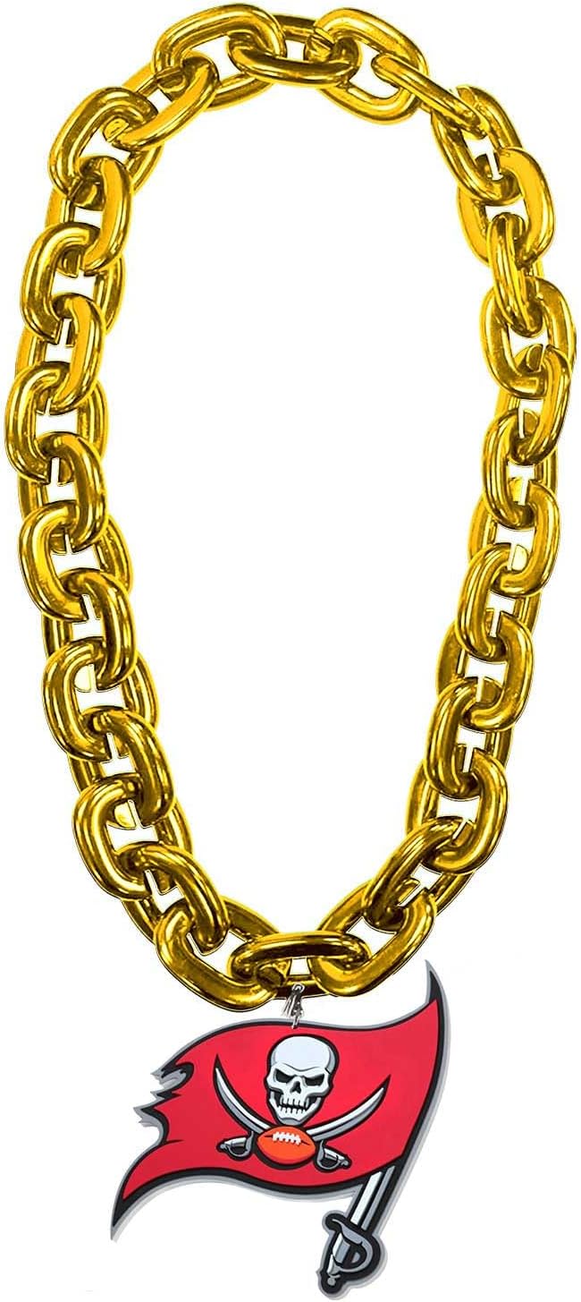 Aminco Tampa Bay Buccaneers NFL Fan Chain, Gold