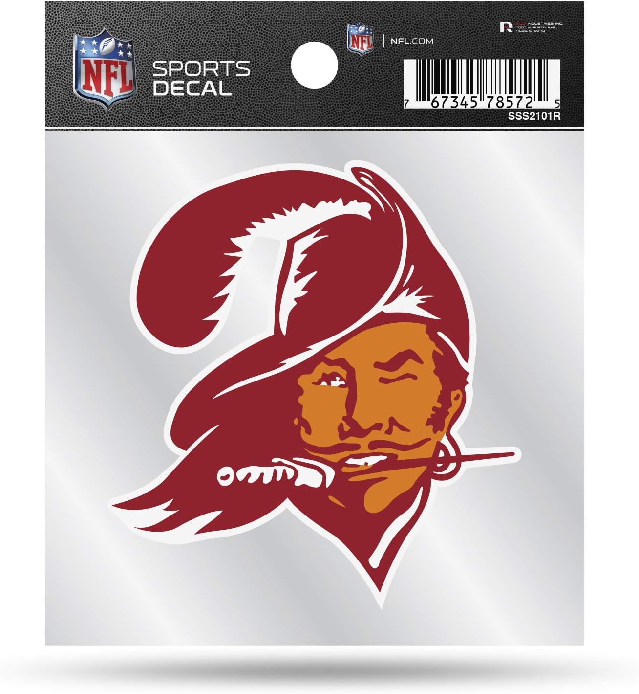 Rico Industries NFL unisex-adult NFL Retro 4x4 Decal 10 7173fNzzNL. AC SL1500