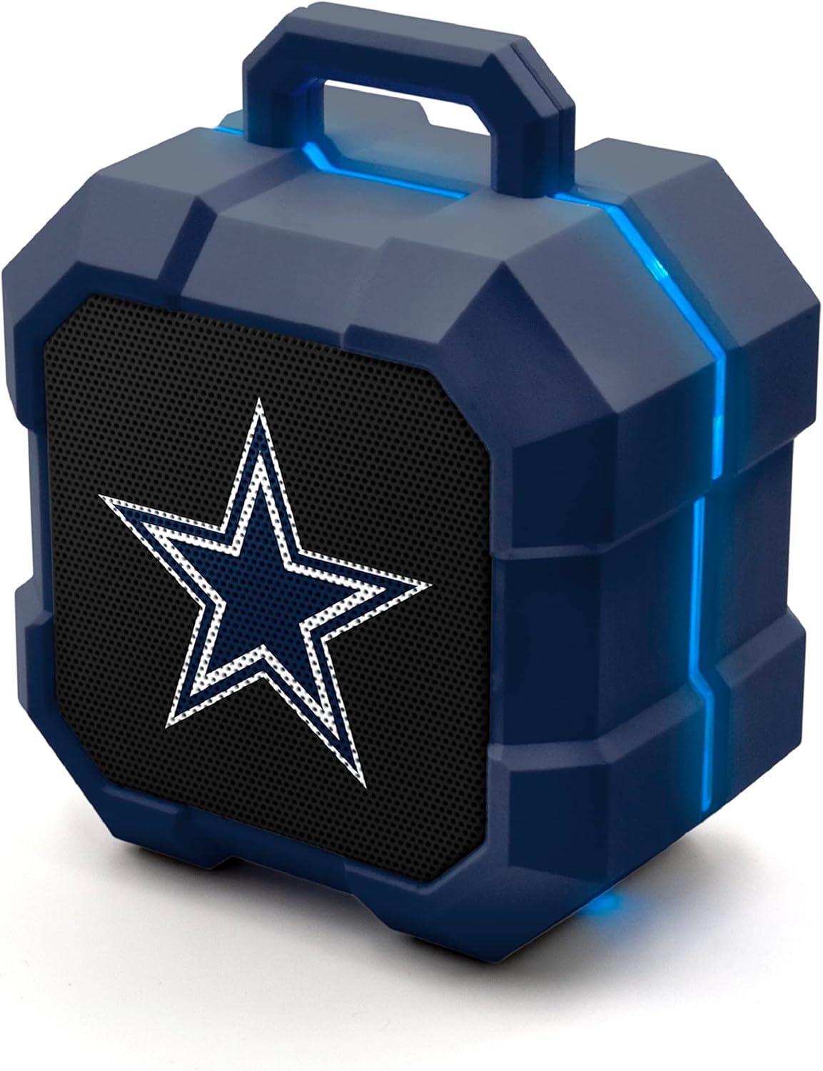 SOAR NFL Shockbox LED Wireless Bluetooth Speaker - Water Resistant IPX4, 5.0 Bluetooth with Over 5 Hours of Play Time - Small Portable Speaker - Officially Licensed NFL, Perfect Home & Outdoor Speaker 7 71Yn04 NbNL. AC SL1500