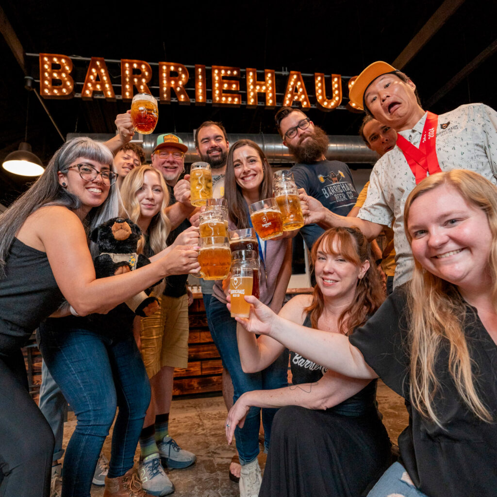 Interior of BarrieHaus Beer Company in Tampa, Florida